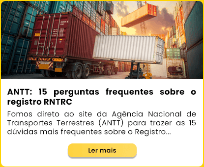 ANTT: 15 perguntas frequentes sobre o registro RNTRC