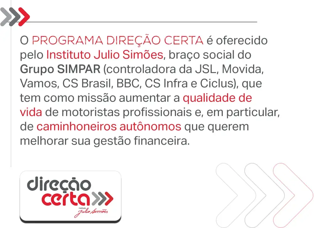 Direção Certa | Programa Direção Certa >>>